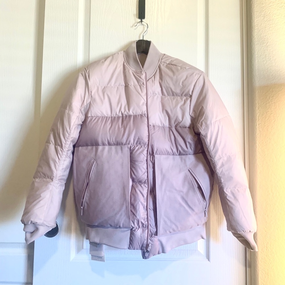 🟠SOLD🟠Roam Far Wool Reversible Bomber/Waterproof/Pink - Picture 12 of 13